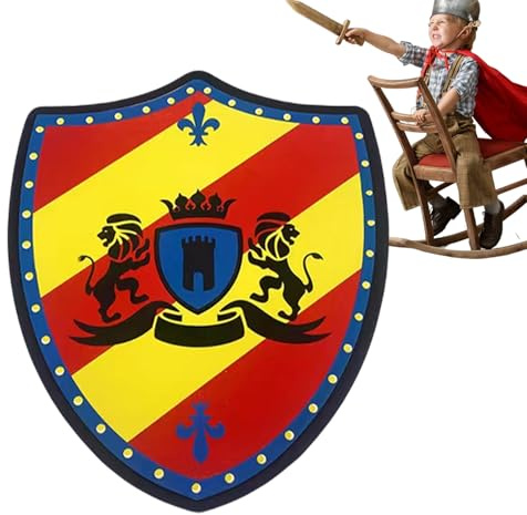 Jeu de rôle médiéval en Mousse - Jouet en Mousse pour - Bouclier de Jouet médiéval pour - Différents Panneaux de Jeu de rôle pour Costume de Combat pour Filles et Filles - Cadeaux