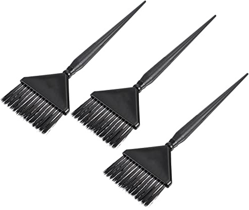 Cepillo para Teñir el Cabello Negro de Pc, 3 Piezas