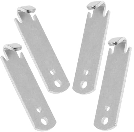 KICHOUSE Herramienta Tensora para Alambre Metálico 4 Piezas, Tensor para Cable de Acero Resistente, Accesorio Multiusos para Cercas Agrícolas y Estructuras de Rancho