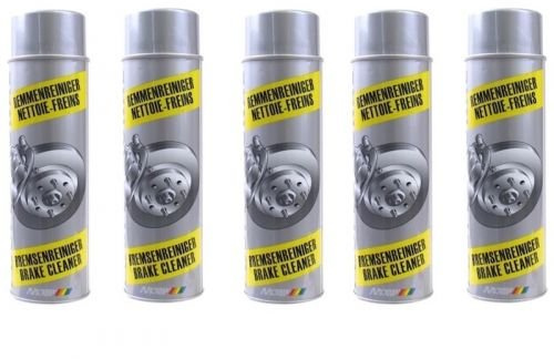 5x Motip Bremsenreiniger 500ml Spraydose Sprühdose