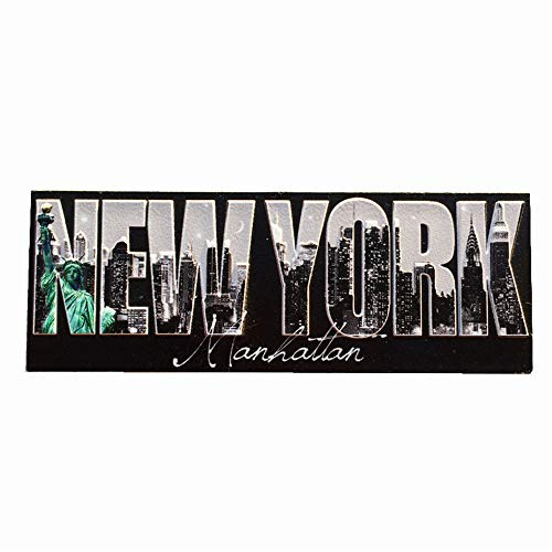 Manhattan New York USA Kühlschrankmagnet Reise Souvenir Geschenkkollektion Home Küche Dekoration Magnetaufkleber New York Kühlschrankmagnet
