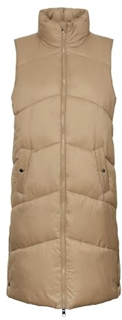 VERO MODA VMUPPSALA - Gilet da donna, Tigers Eye., S