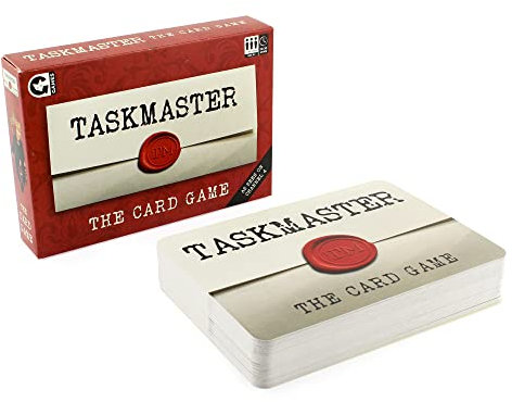 Ginger Fox Taskmaster Card Game | Compete in Silly Tasks From The Show | Great Family Fun Gameplay