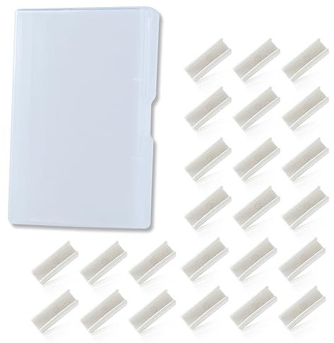 SPEEDWOX Flat Nose Plier Replacement Tips - Pair of 12 Jaws for Jewelry Making Pliers - Smooth Jaw Jewelry Tool