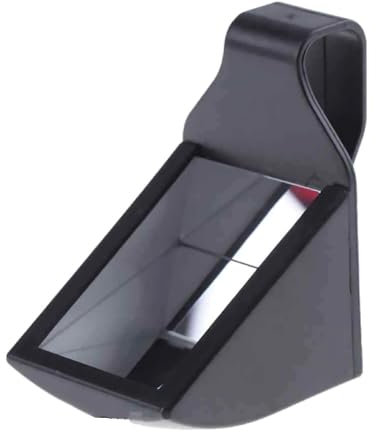 Objectif de caméra de téléphone portable ZEZEFUFU 90 degrés type périscope, lentille en verre transparent, universel pour smartphones