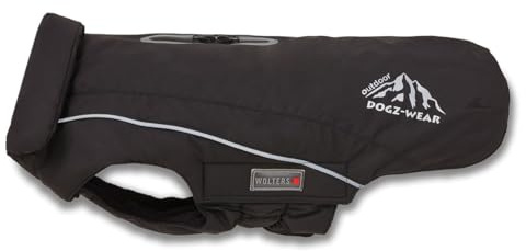 Wolters Skijacke Dogz Wear für Mops & Co., Größe:32 cm, Farbe:schwarz