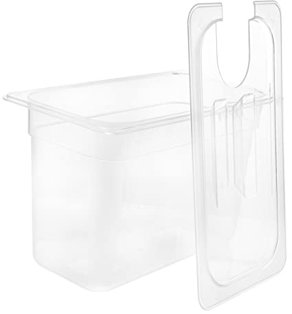 Ciieeo Contenitore e Design Semplice in PC Resistente per Cottura Lenta da 6l Grande Capacità per Cucina Sous-vide Domestica