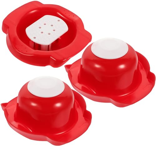 Rallador de Cocina 3 Piezas Protector de Manos, Acero Inoxidable