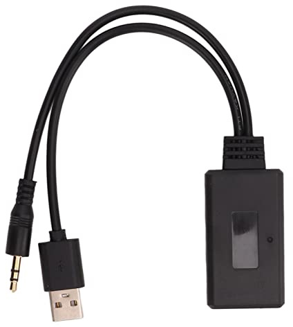 Adattatore ricevitore audio wireless Bluetooth 5.0 per autoradio – Cavo USB Aux – Trasmettitore musicale Plug and Play per veicoli automobilistici – Suono ad alta fedeltà,