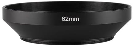 Paralume in metallo per fotocamera DSLR, accessorio essenziale per fotografi, controllo della luce ottimizzato, diametro 39 mm - 82 mm, paralume in metallo opzionale