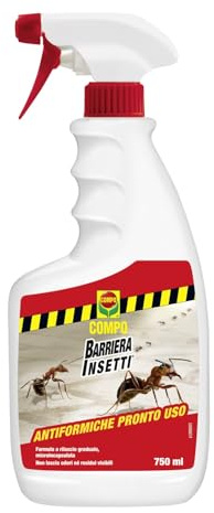 Compo Antiformiche, Barriera Insetti, Spray, Pronto Uso, 750ml
