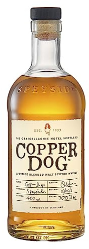 Copper Dog Blended Speyside Malt Scotch Whisky 40% vol, 0.7l (1 x 0.7 l)