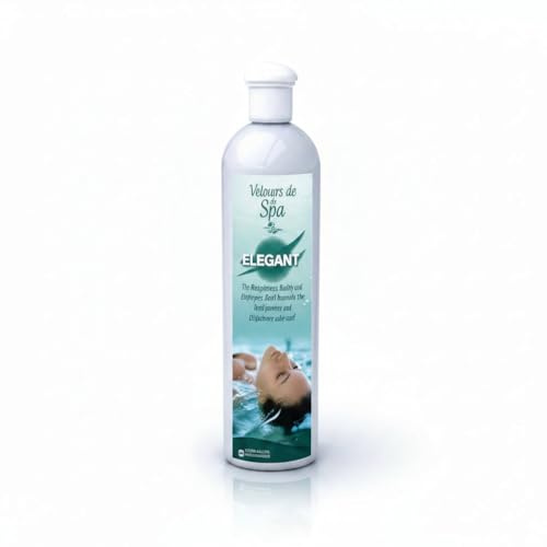 Camylle - Hot Tub Fragrance L'Elégant - A base di oli essenziali per spa o vasche idromassaggio - Floreale con profumi ipnotici e uno sfondo di ambra - 250ml