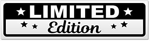 Kiwistar - Autoaufkleber - Limited Edition - Hinweis Sticker selbstklebend für Kfz, Fahrrad, PKW, LKW - 20cm - Schwarz - Auto Aufkleber Heckscheibe, Stoßstange