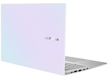ASUS VivoBook S15 S533 Thin and Light Laptop, 15.6” FHD, Intel Core i5-10210U CPU, 8GB DDR4 RAM, 512GB PCIe SSD, Windows 10 Home, S533FA-DS51-WH, Dreamy White