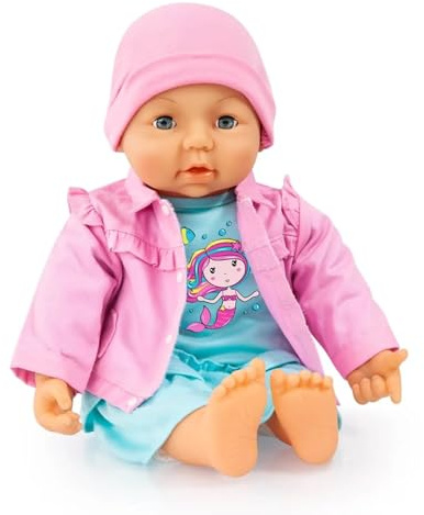 Bayer Design 84689AA Puppenkleidung, Puppenoutfit 40-46 cm, mehrteile Puppenanziehsachen, Puppenzubehör