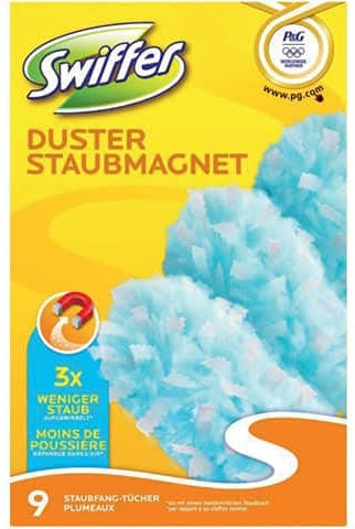 Swiffer Staubmagnet Tücher - 9 Stück; Packungsinhalt: 9 Stück
