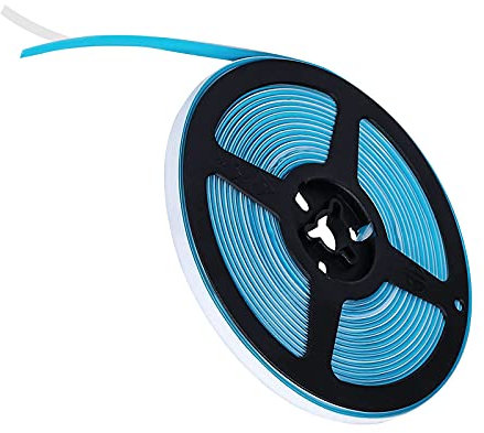 Udewo 6 m Mildewproof Gap Tape, Decorative Sealing Tape Self Adhesive Sealant Tape Ceramic Strips Bathroom Caulk Tape Floor Edge Trim Tape Ceramic Tile Tape Tchen Edge Tape for Wall Kitchen (White)