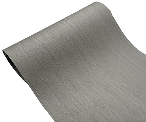 Vtimpac Länge: 2,5 m, Breite: 58 cm, Dicke: 0,25 mm, Grau, Eichenholz, Furnierplatten, dünne Holzplatte