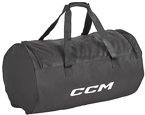 CCM 410 Player Basic Carry Hockey Sportausrüstungstasche, Schwarz (81,3 cm L x 45,7 cm H x 45,7 cm B)