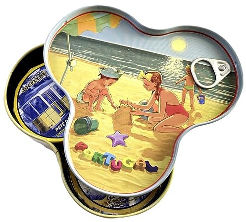 Conservas GRACIETE - Paté gourmet en caja de regalo de metal - 65gr (paquete de 3 latas)