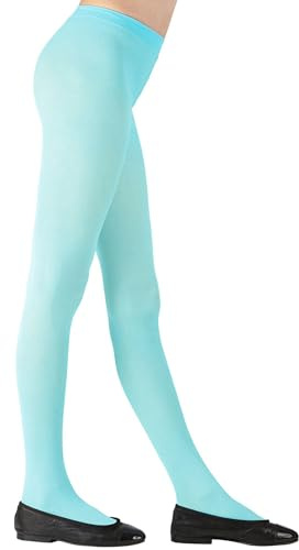 W WIDMANN MILANO Party Fashion - Kinder-Strumpfhose | 40 DEN, einfarbig, für Karneval, Mottoparty oder Alltag