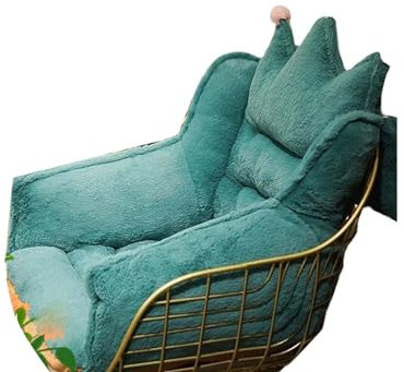 TOOTYY Beheiztes Sitzkissen für Bürostuhl, geeignet für Zuhause, Büro usw., Winterbedarf, beheiztes Sitzkissen, Nicht abnehmbar und waschbar, Rückenkissen mit Lordosenstütze 40 * 35 * 40cm D