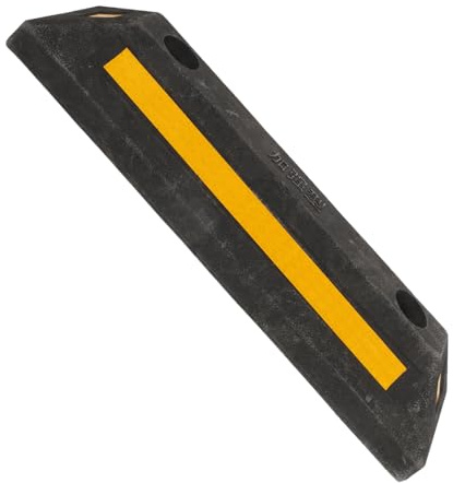COSMEVIVI Bloqueador De Coches De Garaje Tope De Rueda para Garaje Limitador De Espacio De Estacionamiento Calzo De Rueda para Parking Seguro