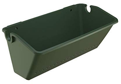 ZHENGCI Maceta vertical para colgar en la pared, jarrón verde para suculentas