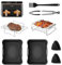 LUOJINYI Accesorios Freidora de Aire Cosori para Cosori 8.5L Dual Zone Air Fryer XXL (CAF-R901-AEU), Molde Silicona Freidora de Aire Cosori, Accesorios Airfryer Cosori, Fáciles de Limpiar