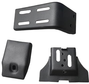 Barres Toit Support Gouttière Fixe pour Galerie Toit Adaptateur Montage Gouttière pour Galerie Toit Voiture pour SUV/MPV Universel Porte-Bagages(A3)