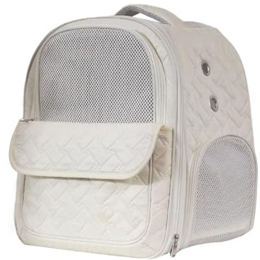 Katzen-Reisetasche, leichte Haustier-Transporttasche, Welpen-Tragetasche für Auto, Motorrad, atmungsaktiv, weiche Seiten, Hunderucksack, Flugzeug, Outdoor-Aktivitäten, Wandern, Innenbereich