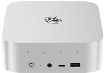 Beelink SER9 Pro Mini PC, AMD Ryzen 9 AI HX 370 (12 core/24 core, fino a 5,1 GHz), 64 GB di RAM LPDDR5X, SSD 2 TB, 3 schermi (HDMI/DP/USB4), Wi-Fi 6/BT5.2/LAN 2,5 GHz