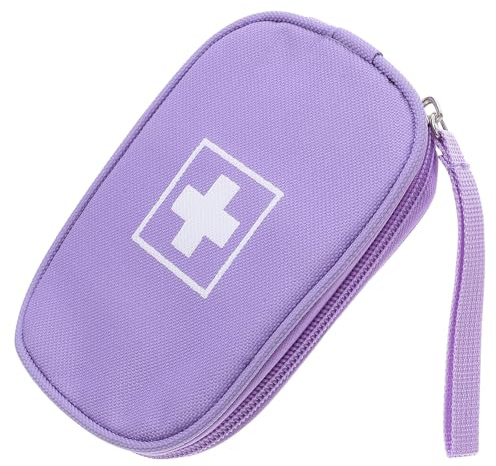 LIGHTAOTAO Tragbarer Notfall Arzttasche Beutel Kleiner Medikamentenbeutel mit Mehreren Fächern Reise Pillenorganizer für Outdoor Haushalt und Unterwegs