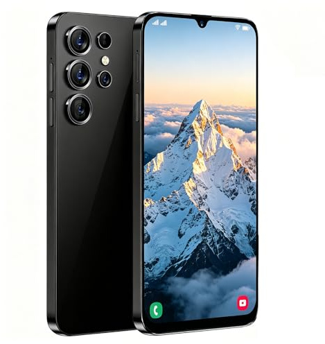 McMgc Unlocked Smartphone, 6.5-inch Incell HD Screen, 2GB+16GB (SD up to 128GB), 3-Slot (Dual SIM+SD), 5000mAh, 8MP+13MP Cameras, Android 10.0, Face Unlock (Black)