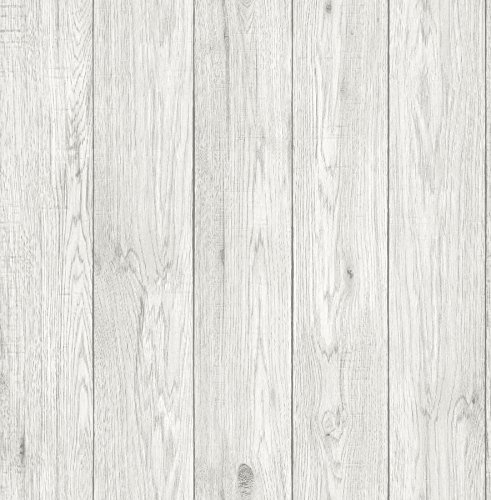 Fine Décor uw24769 Lumber Holz Seitenwand, weiß