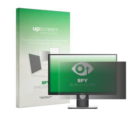 upscreen Blickschutzfilter für Dell P2419H | Anti-Spy Displayschutz Made in Germany Privacy Filter Blickschutzfolie Blaulichtfilter Sichtschutz-Folie
