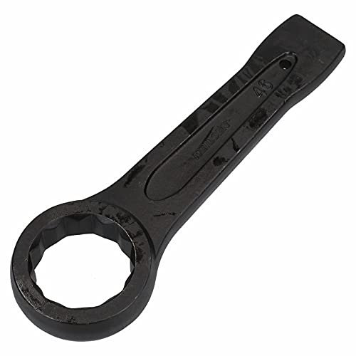 TOP-VIGOR Chiave ad anello inclinata da 36 mm con manico dritto, chiave metrica ad anello singolo, chiavi a slogatura per vari bulloni a testa esagonale