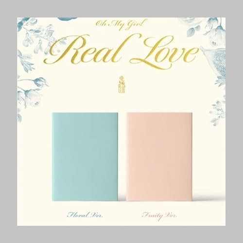 Oh My Girl – Real Love [komplettes Set] (2. Album), 2 Alben + Vorbestellung, begrenzte Vorteile + Geschenk (dekorative Aufkleber, Fotokarten, Top-Loader Stciker)