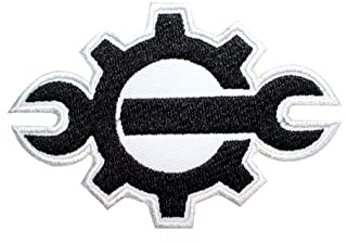 Aufnäher für Mechaniker, zum Aufbügeln oder Aufnähen, Abzeichen für Kleidung usw., 9,5 x 7 cm