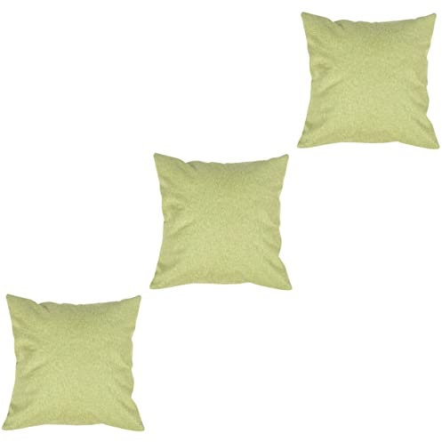 Amosfun 3stücke Outdoor Wasserdichter Kissenbezug Aus Dekorativ Für Sofa Und Garten Schmutzabweisend Pflegeleicht Für Wohnkultur