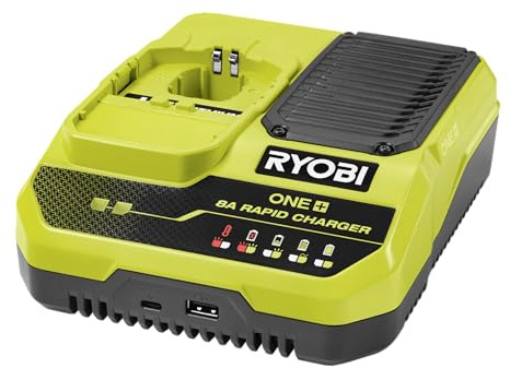 RYOBI RC18180 18V ONE+ 8.0Ah Battery Charger