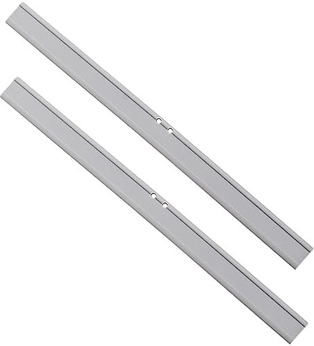 GARVALON 2pcs Glass Wiper Strip Substitute Rubber for Cleaning Tools Home Glass Wiper Heads for Window Wipe Practical Mirror Strip for Home Cleaning