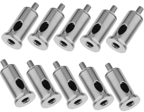 OSALADI 10pezzi Clip Per Metalliche Da Morsetto Fissaggio Per Sospesi Per Illuminazione Supporto Tensione Per Funi Metalliche Fibbia Per Pendenti