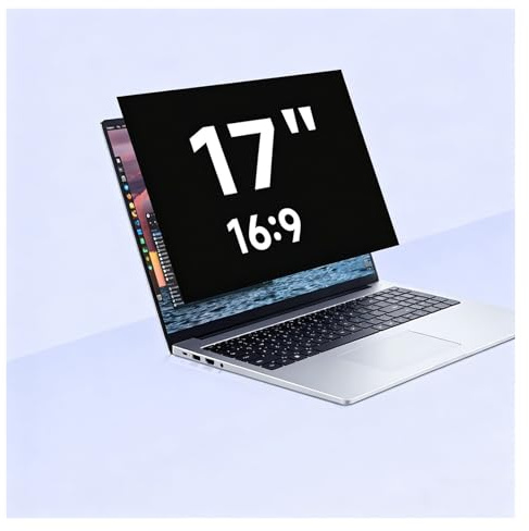LINGDSWULING Filtre De Confidentialité Film De Protection 2-en-1 pour Écran D’Ordinateur Portable 14” Pouces Filtre De Confidentialité 14 Pouces Blocage des UV(17inch/34x27.3 cm)