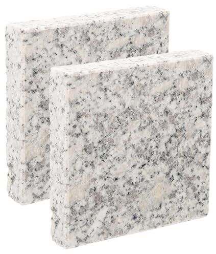 SWETRACE Pet Cooling Marble Mat with and Physical Cooling Features for Hamsters and Rabbits 2pcs Granite Material for Home Use