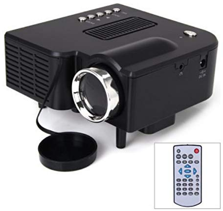 Proiettore Home Led Mini Mini Computer Collegato Videoproiettore Hd Con Telecomando
