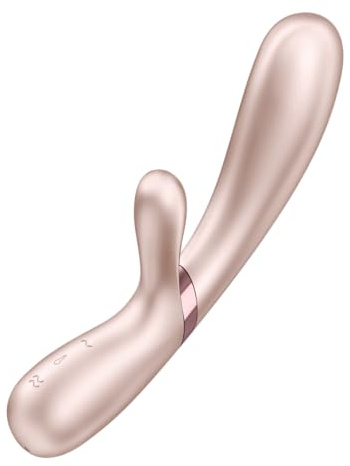 Satisfyer Hot Lover Connect App Rabbit Vibrator | Damen Sexspielzeug | Bluetooth & App Sex-Spielzeug | Wasserdicht (IPX7) | Wiederaufladbarer Stimulator für die Frau | Erotik | Sex Toys