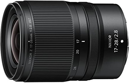 Nikon Nikkor Z 17-28mm f/2.8 Leggero e Luminoso Obiettivo Ultragrandangolare zoom f/2.8, Ideale per Realizzare Primi Piani, AF Silenzioso, nero [Nital Card: 4 Anni di Garanzia]