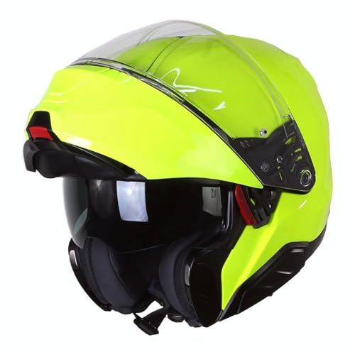 HJC, klapphelme motorrad RPHA91 fluo green, L